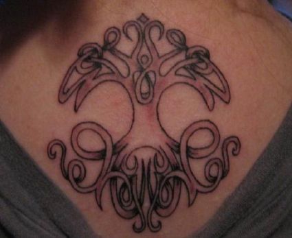 Celtic Knot Tree Tattoo